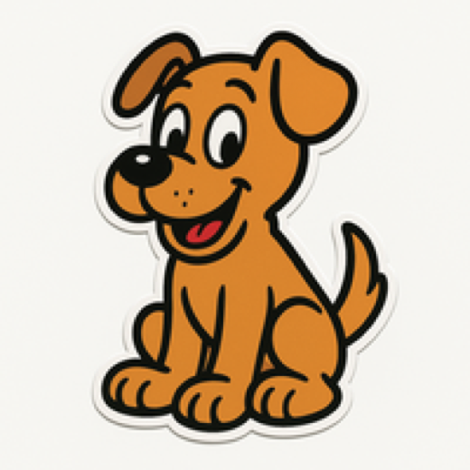 Cartoon style example
