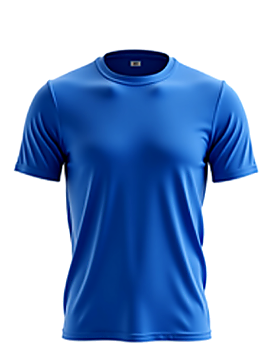 Royal blue tee