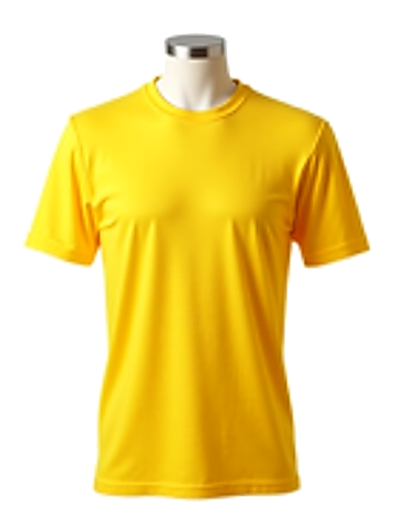 Yellow tee